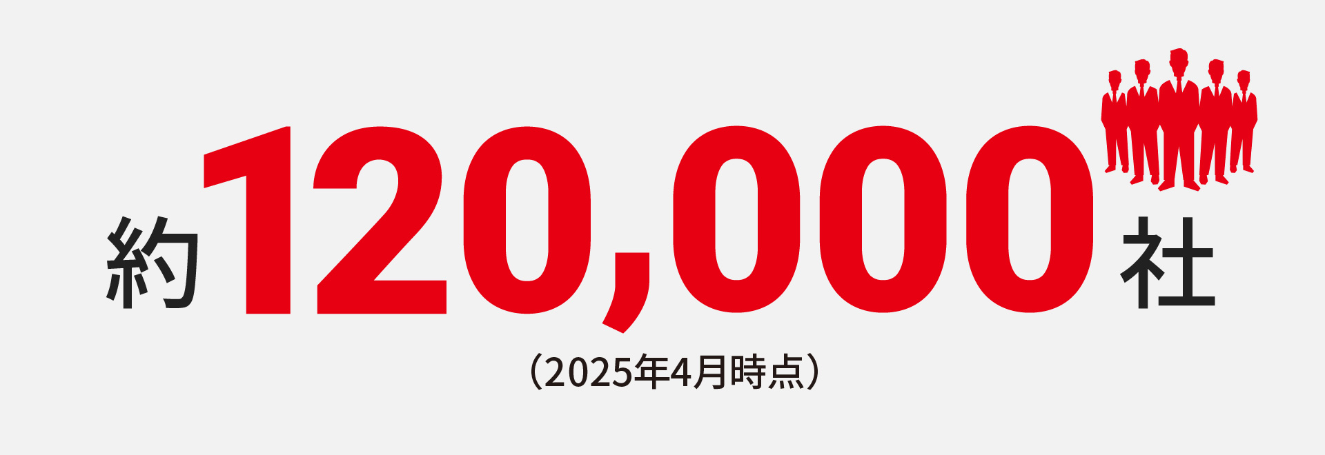 約10,000社（2024年10月時点）